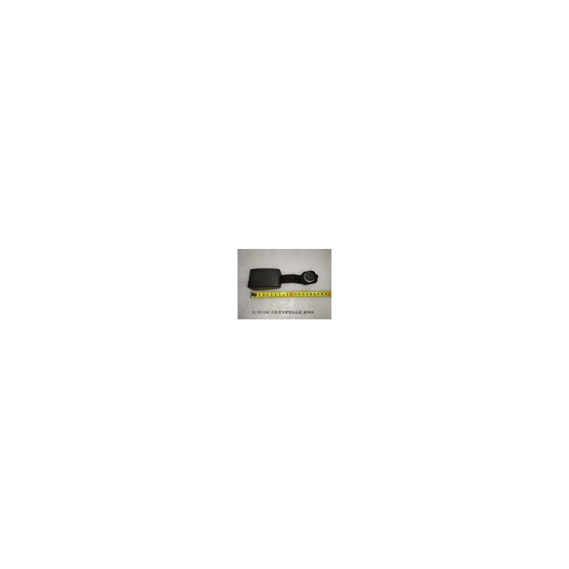 Right front seat belt buckle