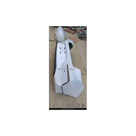 Rear bumper lower body