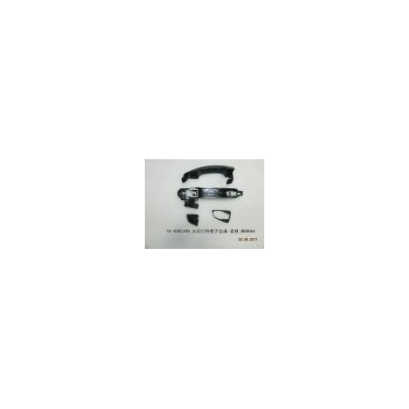 Right front door outer handle assembly