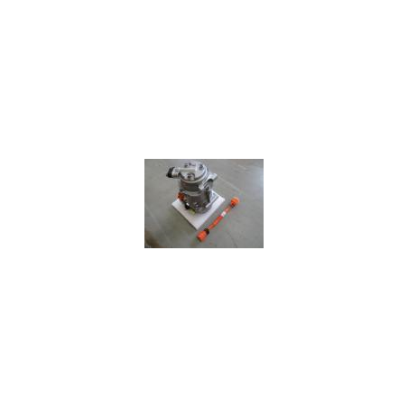 Normally closed solenoid valve