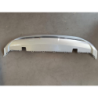 Rear bumper lower guard plate - matte silver
