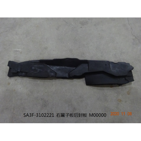 Fender rear cover R