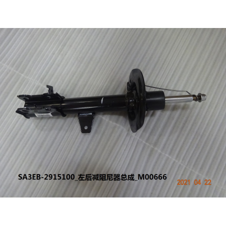 Left rear shock absorber