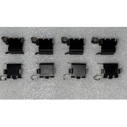 Brake pad fixing