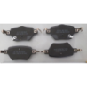 Rear brake pads