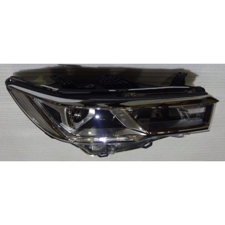 Low profile right front headlight