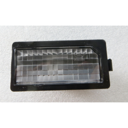 Left license plate light