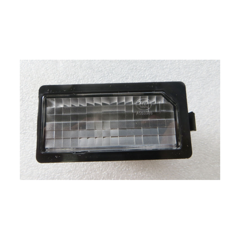 Left license plate light