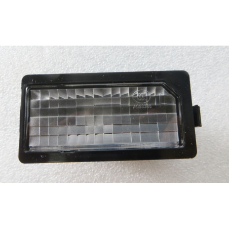 Left license plate light