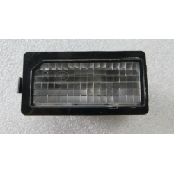 Right license plate light