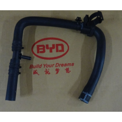 Battery thermal management water pump outlet pipe
