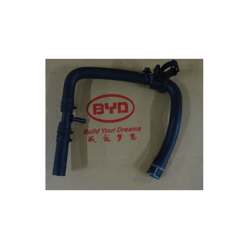 Battery thermal management water pump outlet pipe