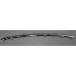 Front grille bright trim
