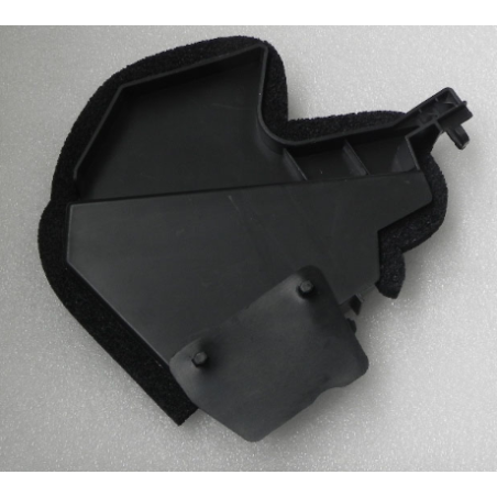 Ventilation cover side support plate