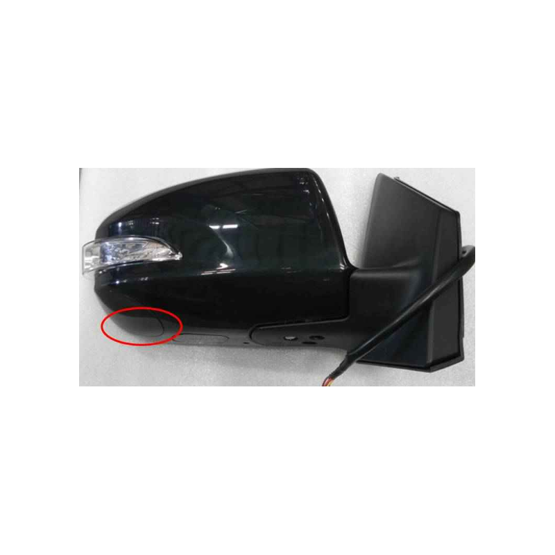 Right exterior mirror