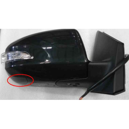 Right exterior mirror