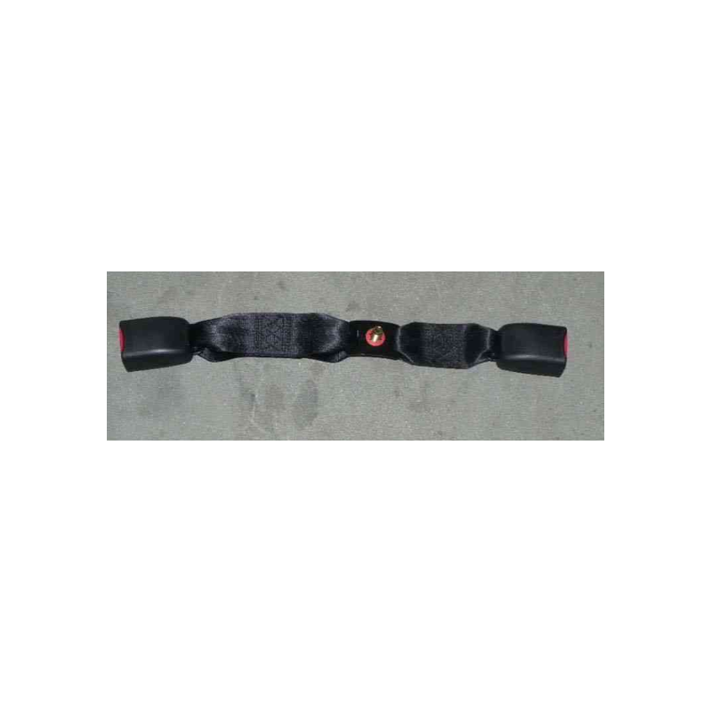 Rear center seat belt buckle
