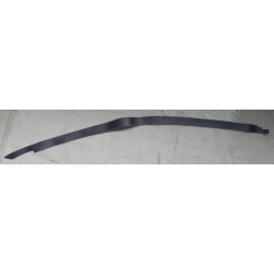 Left front door upper window frame black film