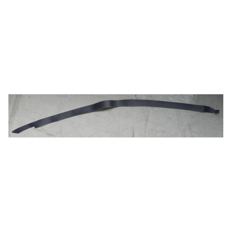 Left front door upper window frame black film