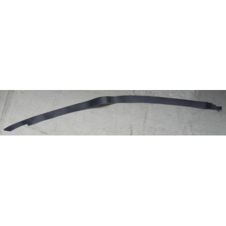 Left front door upper window frame black film