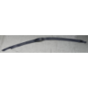 Left front door upper window frame black film