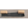 Right front door pillar black film