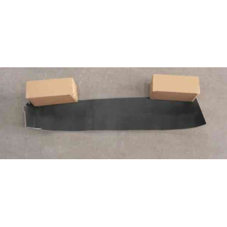 Left front door pillar black film