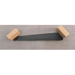 Right rear door pillar black film