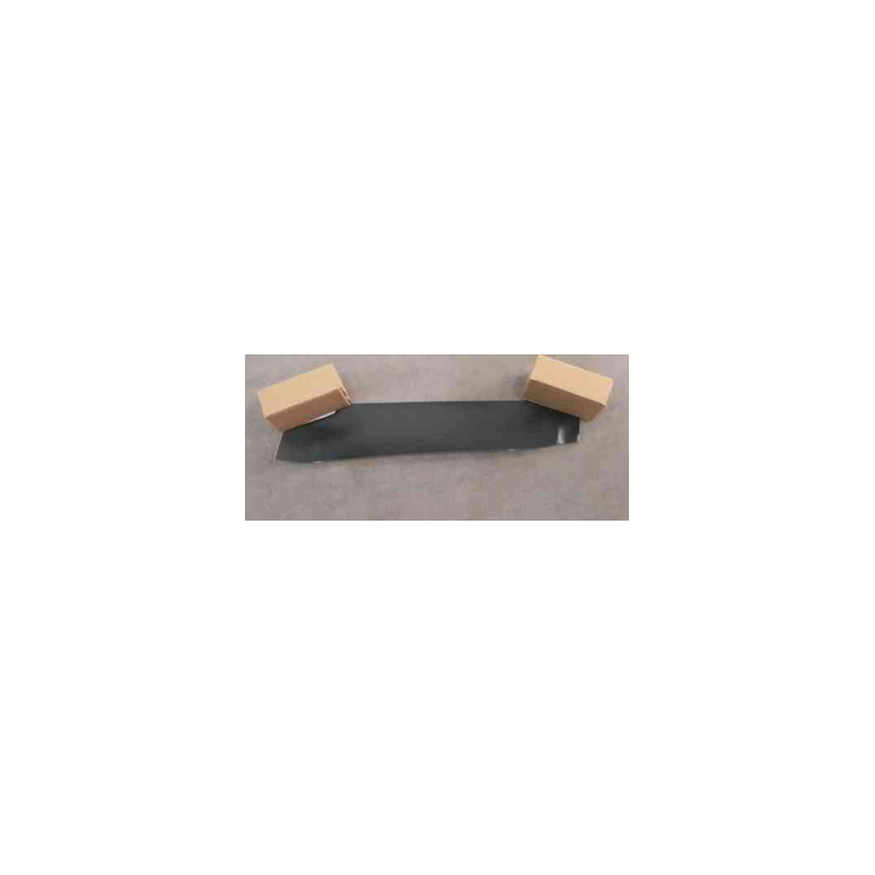 Left rear door pillar black film