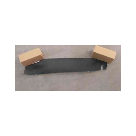 Left rear door pillar black film