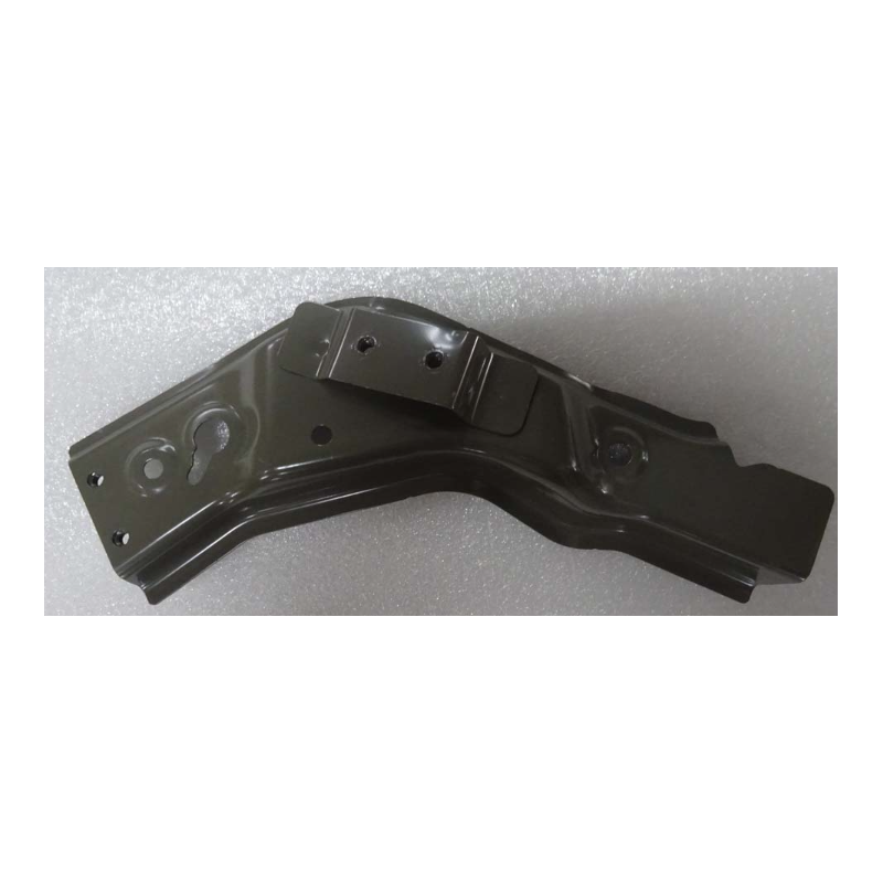 Right connecting plate of water tank upper crossbeam