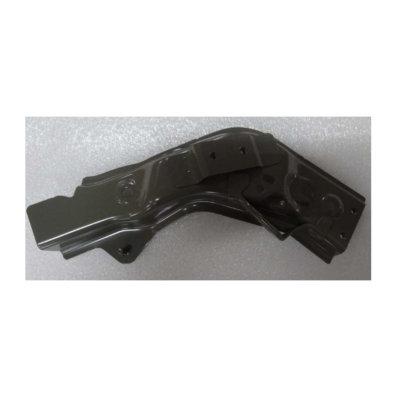 Left connecting plate of water tank upper crossbeam