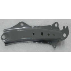 Left connecting plate of front wall middle cross beam