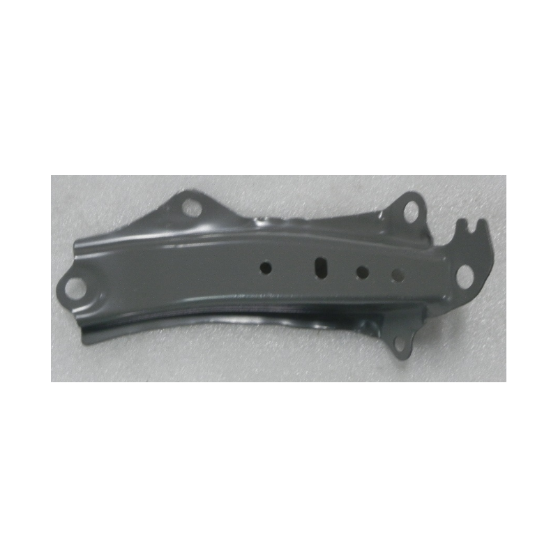 Left connecting plate of front wall middle cross beam