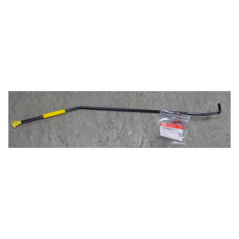 Front hood support rod assembly