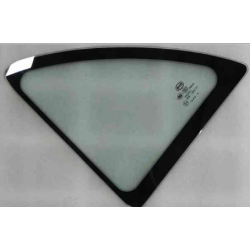 Left rear door corner window glass