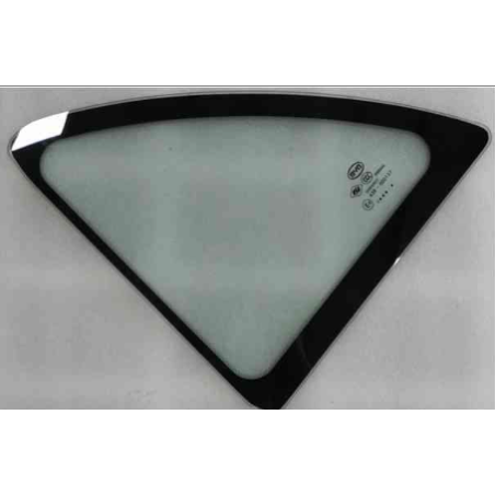 Left rear door corner window glass
